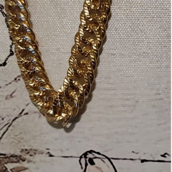 NWT Paparazzi Men's Gold Necklace and Bracelet Set with Gift Box (DAR335) - Picture 6 of 6